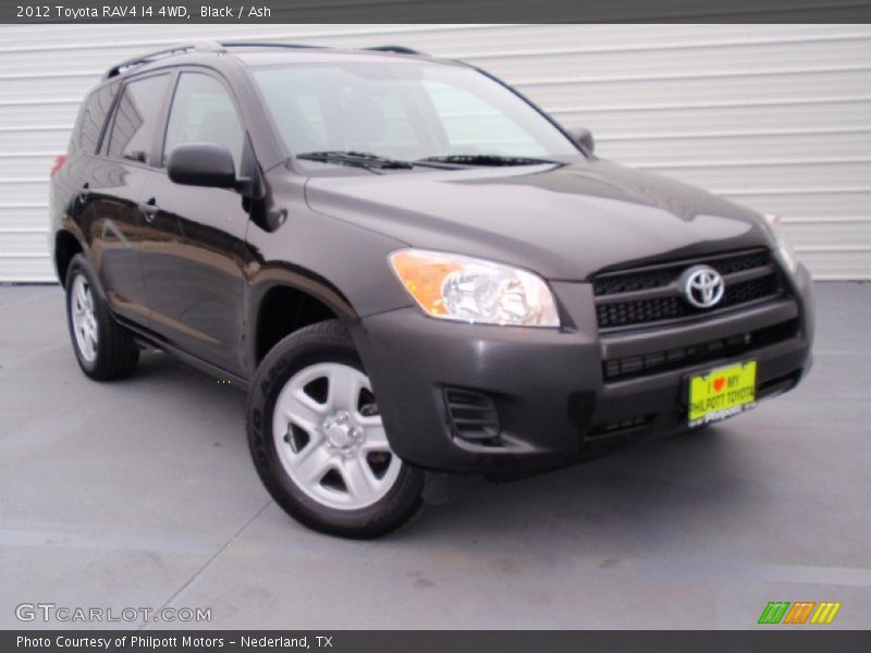 Black / Ash 2012 Toyota RAV4 I4 4WD