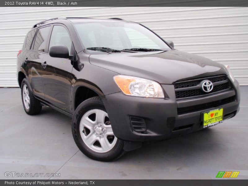Black / Ash 2012 Toyota RAV4 I4 4WD