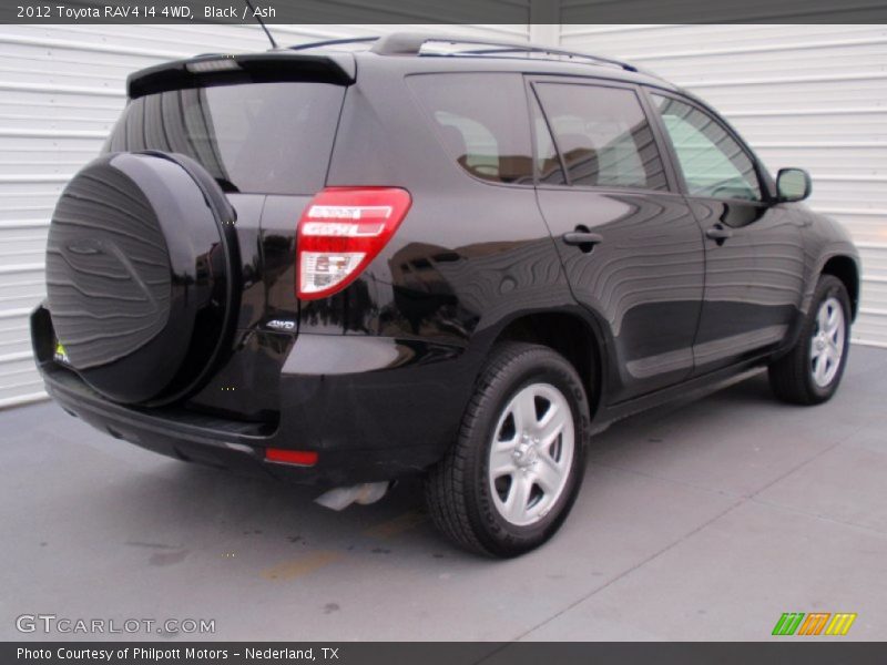 Black / Ash 2012 Toyota RAV4 I4 4WD
