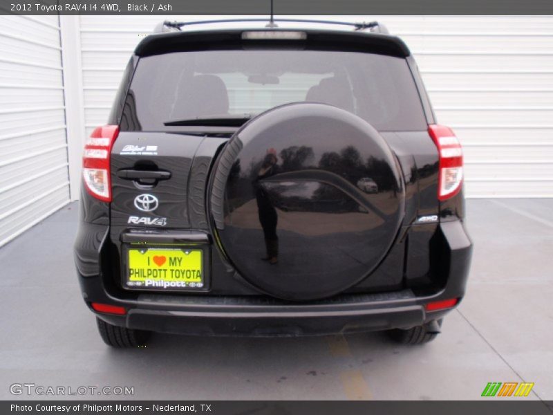 Black / Ash 2012 Toyota RAV4 I4 4WD