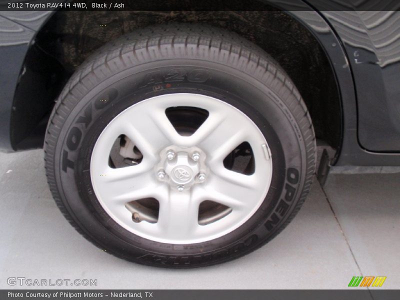 Black / Ash 2012 Toyota RAV4 I4 4WD