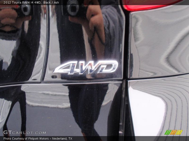 Black / Ash 2012 Toyota RAV4 I4 4WD
