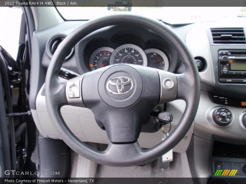 Black / Ash 2012 Toyota RAV4 I4 4WD