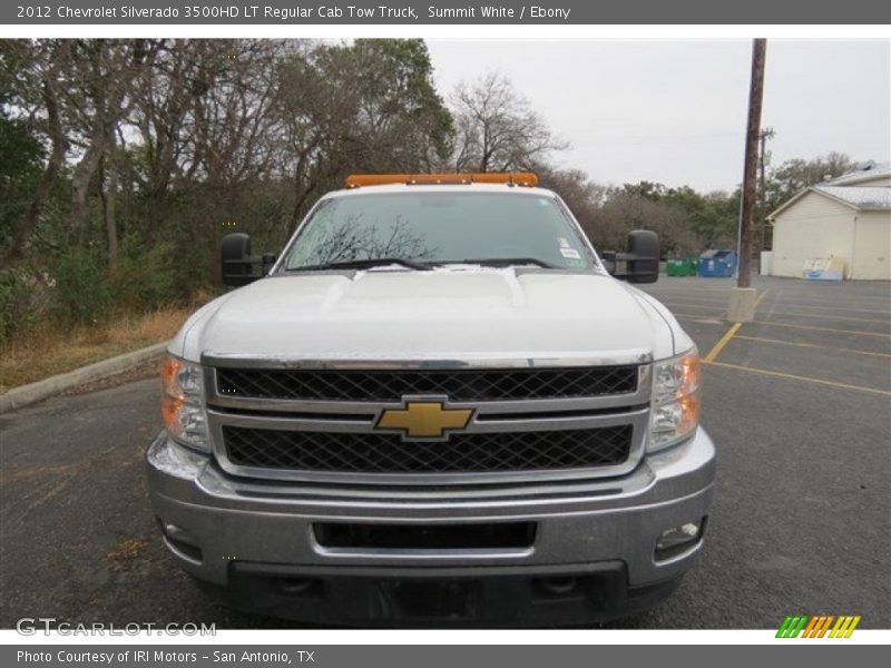 Summit White / Ebony 2012 Chevrolet Silverado 3500HD LT Regular Cab Tow Truck
