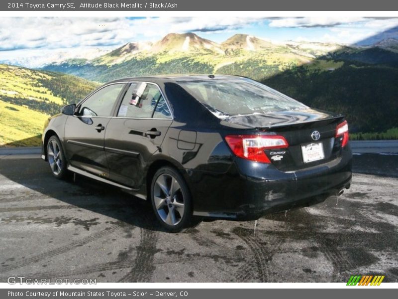 Attitude Black Metallic / Black/Ash 2014 Toyota Camry SE