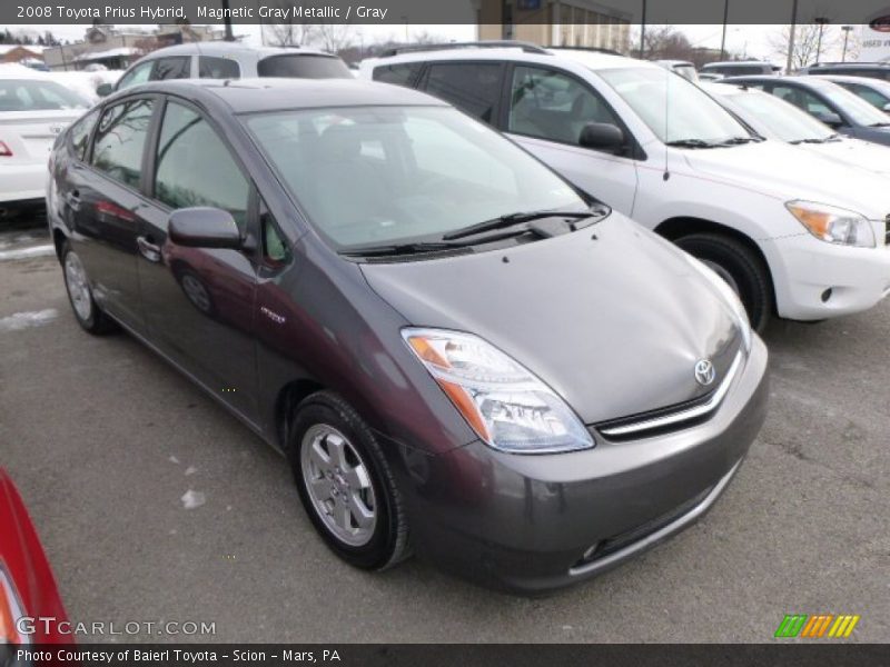 Magnetic Gray Metallic / Gray 2008 Toyota Prius Hybrid