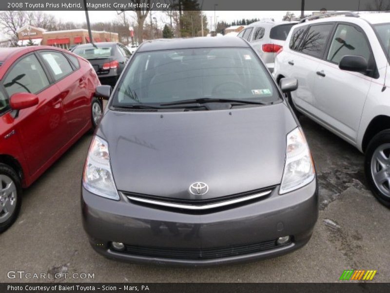 Magnetic Gray Metallic / Gray 2008 Toyota Prius Hybrid