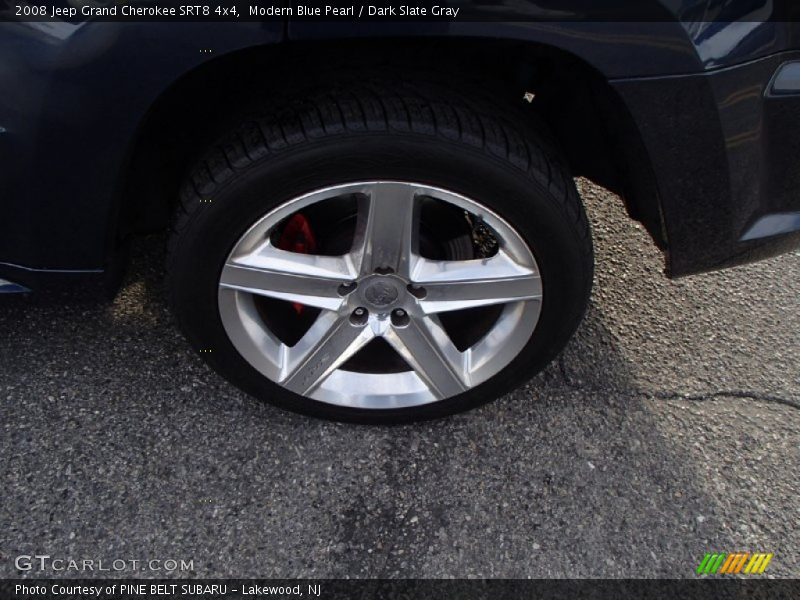 Modern Blue Pearl / Dark Slate Gray 2008 Jeep Grand Cherokee SRT8 4x4