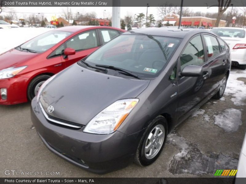 Magnetic Gray Metallic / Gray 2008 Toyota Prius Hybrid