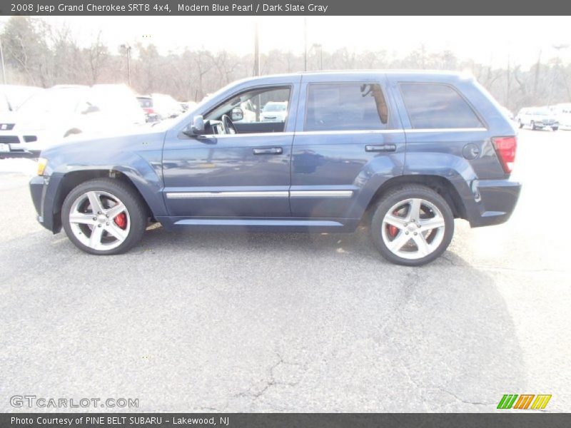 Modern Blue Pearl / Dark Slate Gray 2008 Jeep Grand Cherokee SRT8 4x4