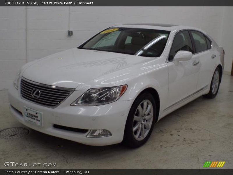 Starfire White Pearl / Cashmere 2008 Lexus LS 460