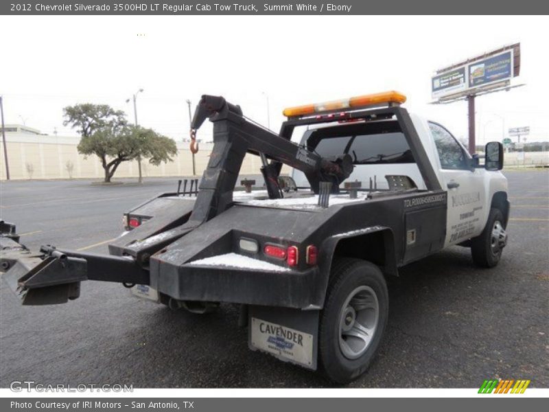 Summit White / Ebony 2012 Chevrolet Silverado 3500HD LT Regular Cab Tow Truck
