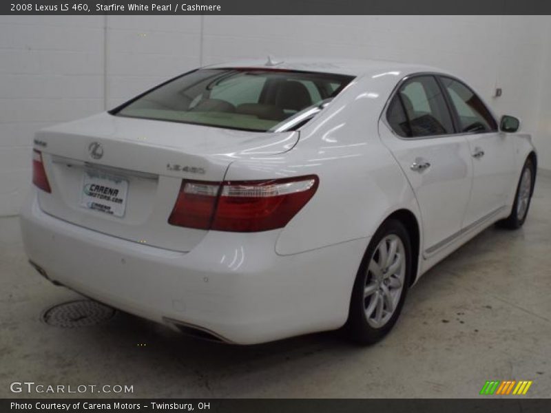 Starfire White Pearl / Cashmere 2008 Lexus LS 460