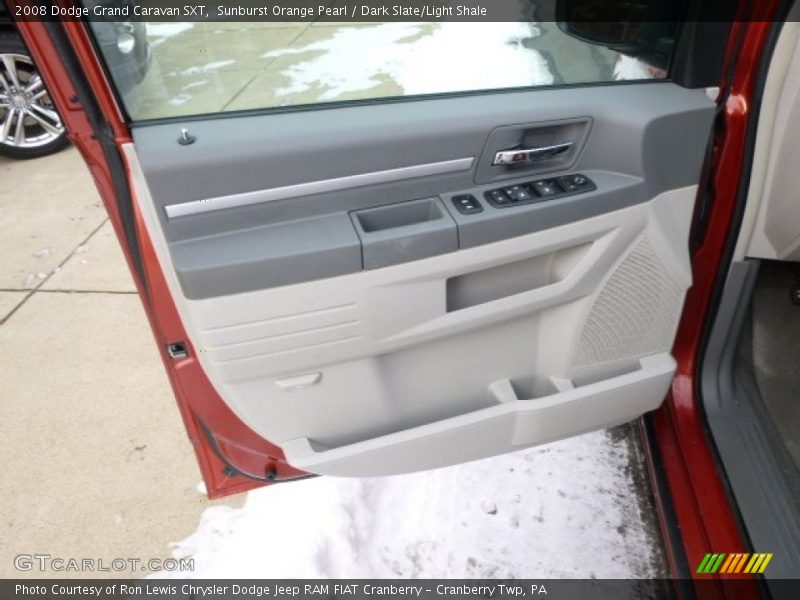 Sunburst Orange Pearl / Dark Slate/Light Shale 2008 Dodge Grand Caravan SXT