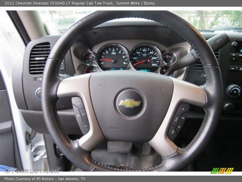 Summit White / Ebony 2012 Chevrolet Silverado 3500HD LT Regular Cab Tow Truck