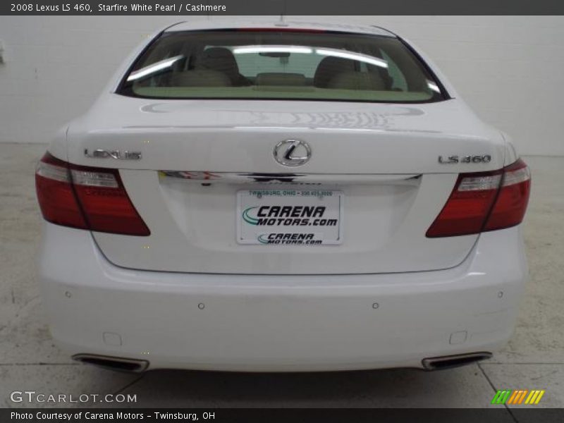 Starfire White Pearl / Cashmere 2008 Lexus LS 460