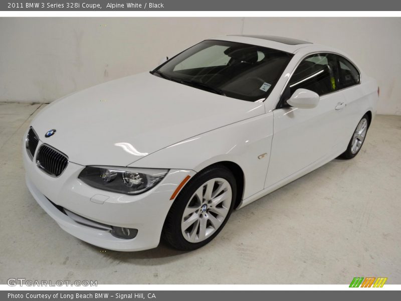 Front 3/4 View of 2011 3 Series 328i Coupe
