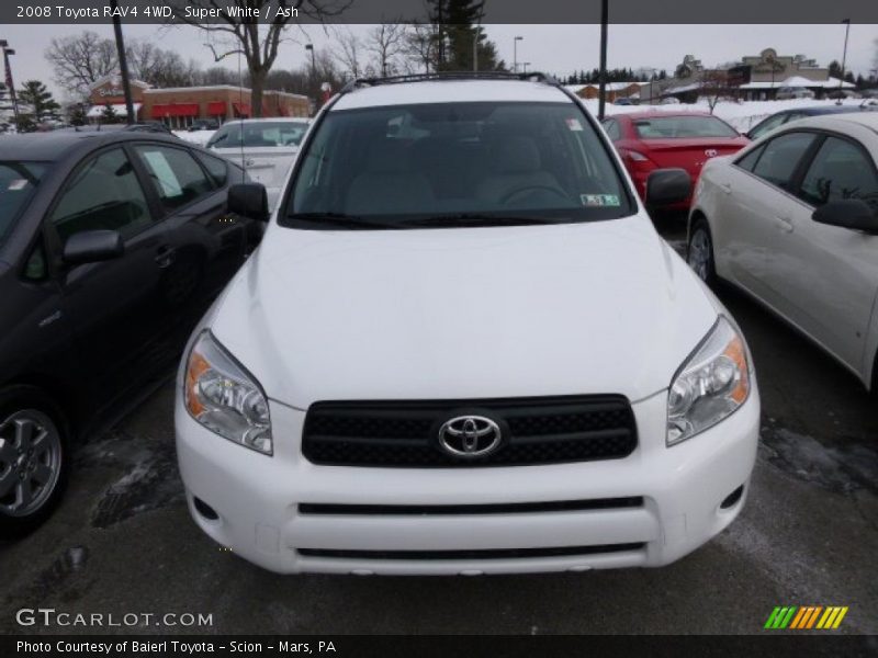Super White / Ash 2008 Toyota RAV4 4WD
