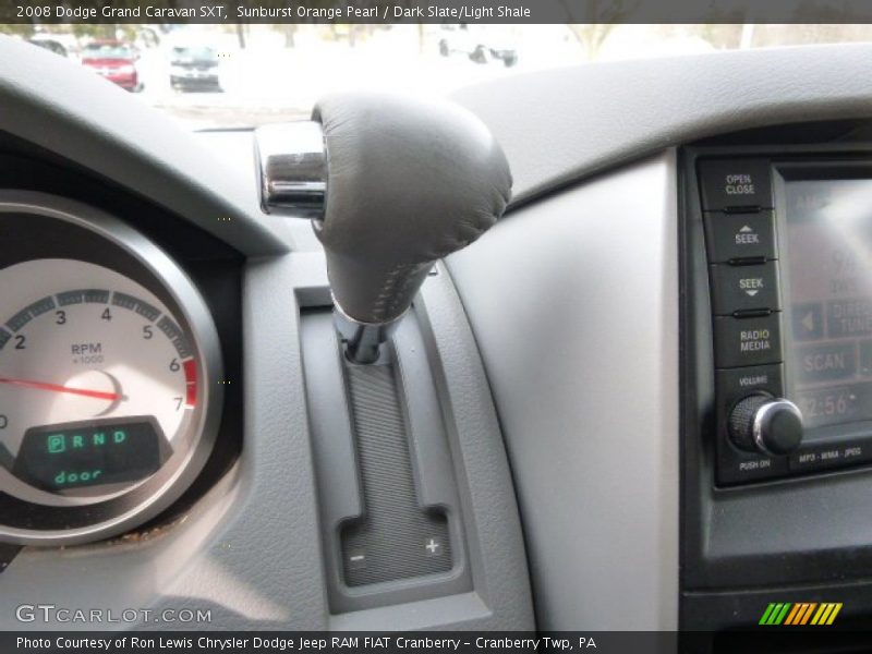 Sunburst Orange Pearl / Dark Slate/Light Shale 2008 Dodge Grand Caravan SXT
