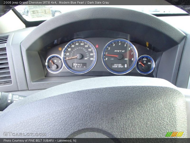  2008 Grand Cherokee SRT8 4x4 SRT8 4x4 Gauges