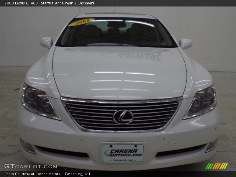 Starfire White Pearl / Cashmere 2008 Lexus LS 460