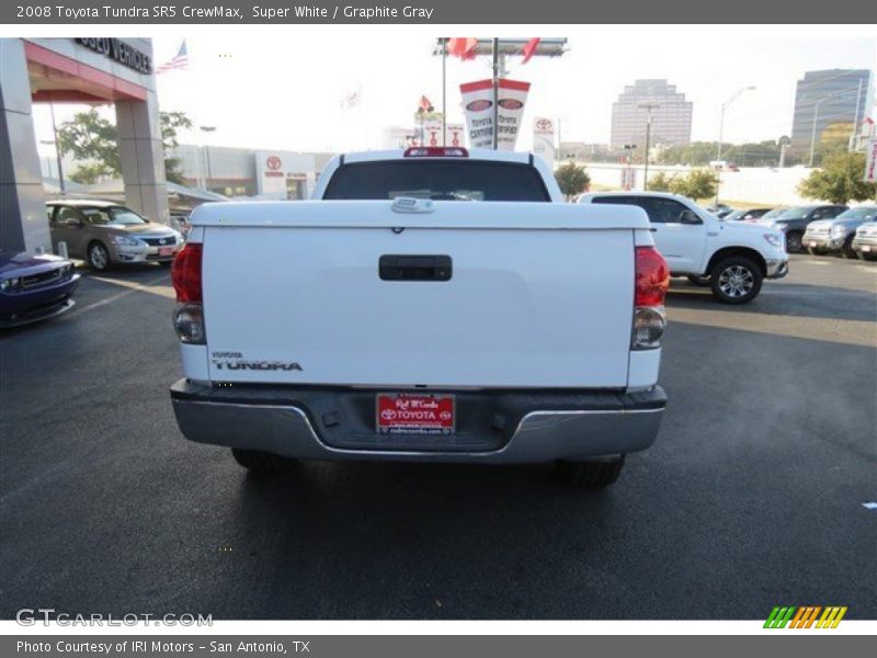 Super White / Graphite Gray 2008 Toyota Tundra SR5 CrewMax