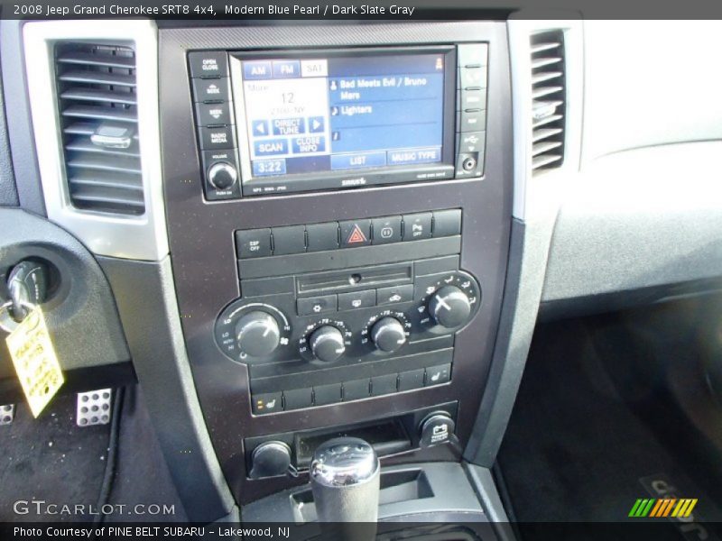 Modern Blue Pearl / Dark Slate Gray 2008 Jeep Grand Cherokee SRT8 4x4
