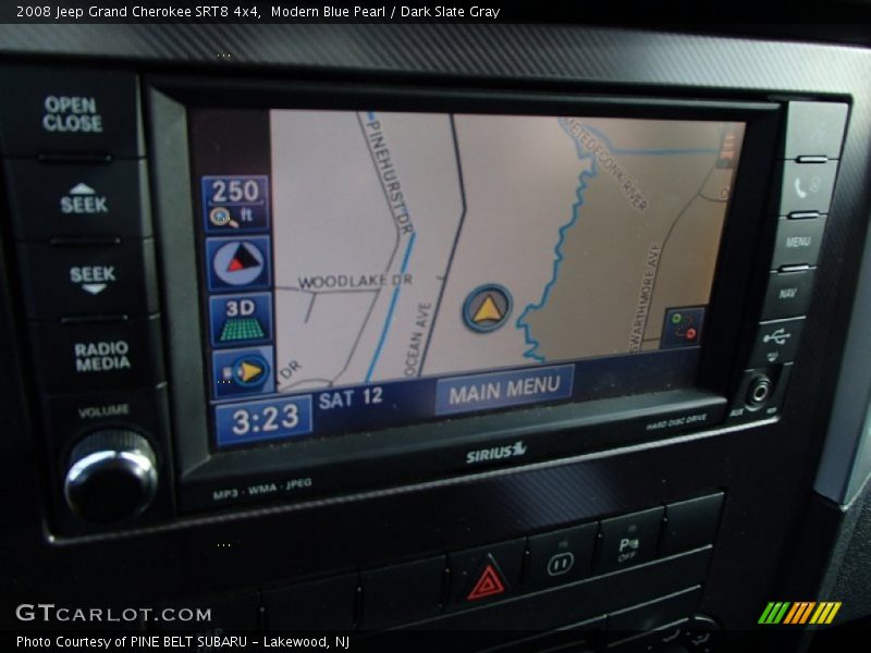 Navigation of 2008 Grand Cherokee SRT8 4x4