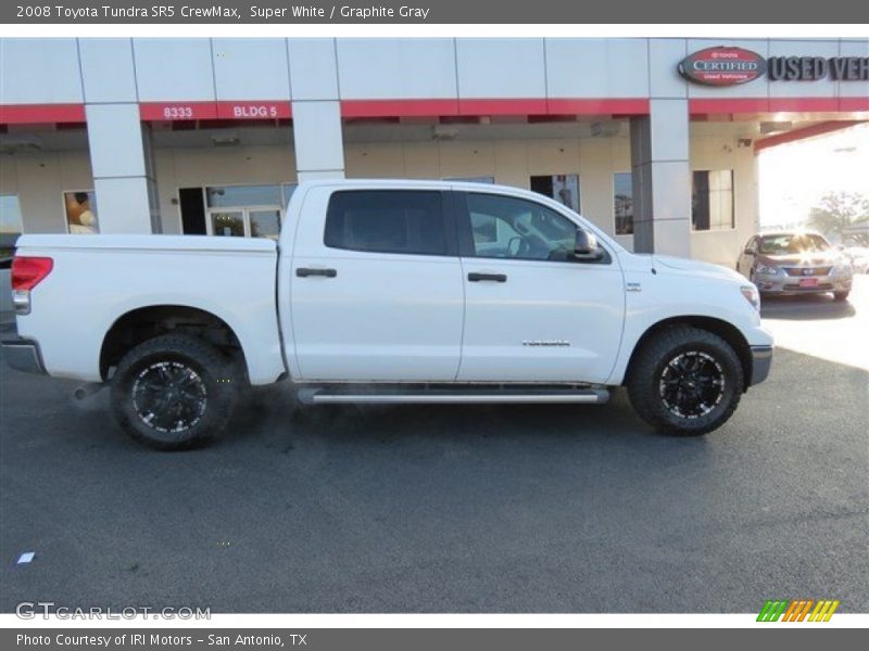 Super White / Graphite Gray 2008 Toyota Tundra SR5 CrewMax