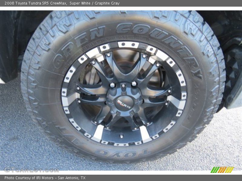 Super White / Graphite Gray 2008 Toyota Tundra SR5 CrewMax
