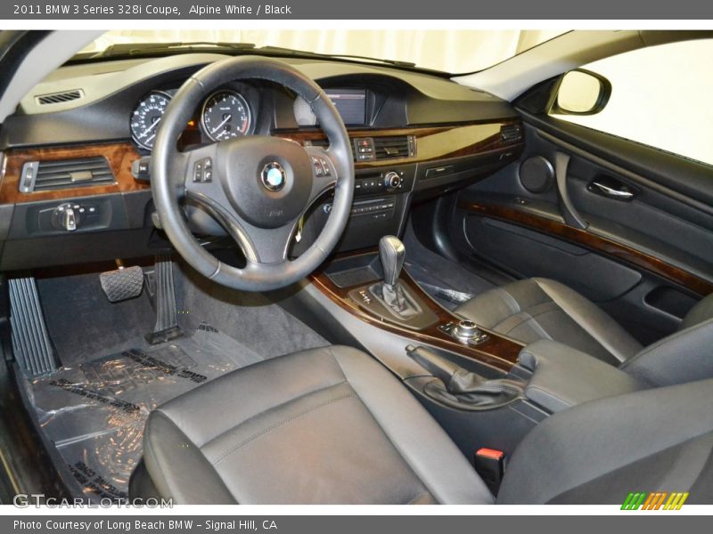 Black Interior - 2011 3 Series 328i Coupe 
