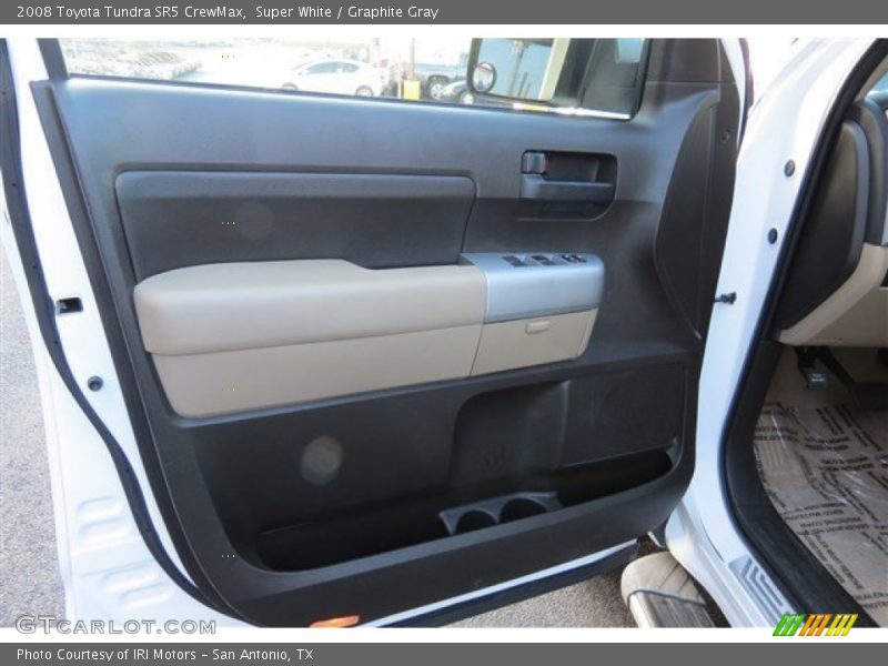 Super White / Graphite Gray 2008 Toyota Tundra SR5 CrewMax