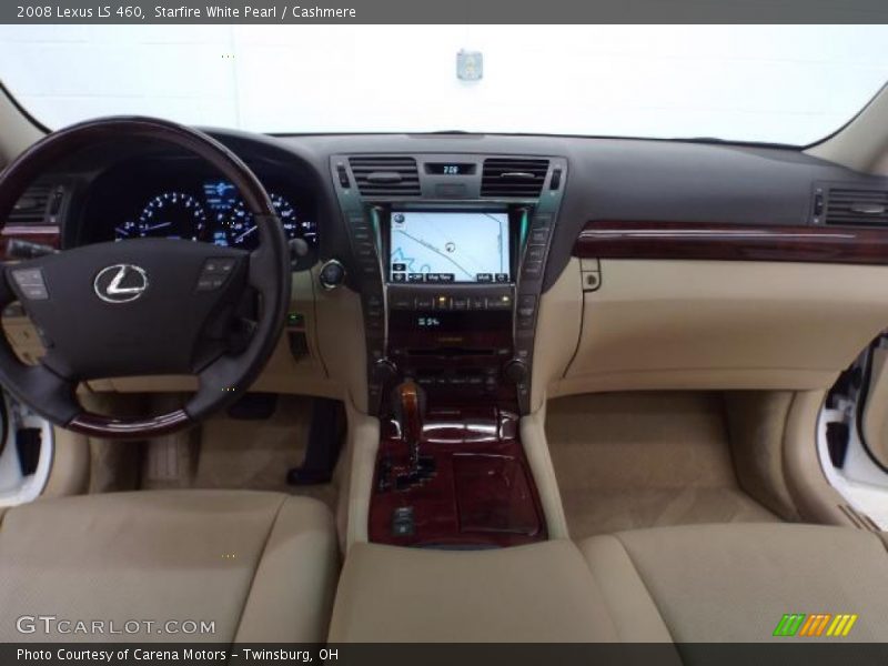 Starfire White Pearl / Cashmere 2008 Lexus LS 460