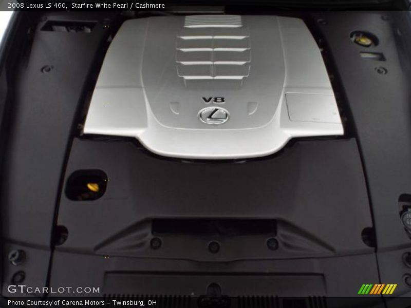 Starfire White Pearl / Cashmere 2008 Lexus LS 460