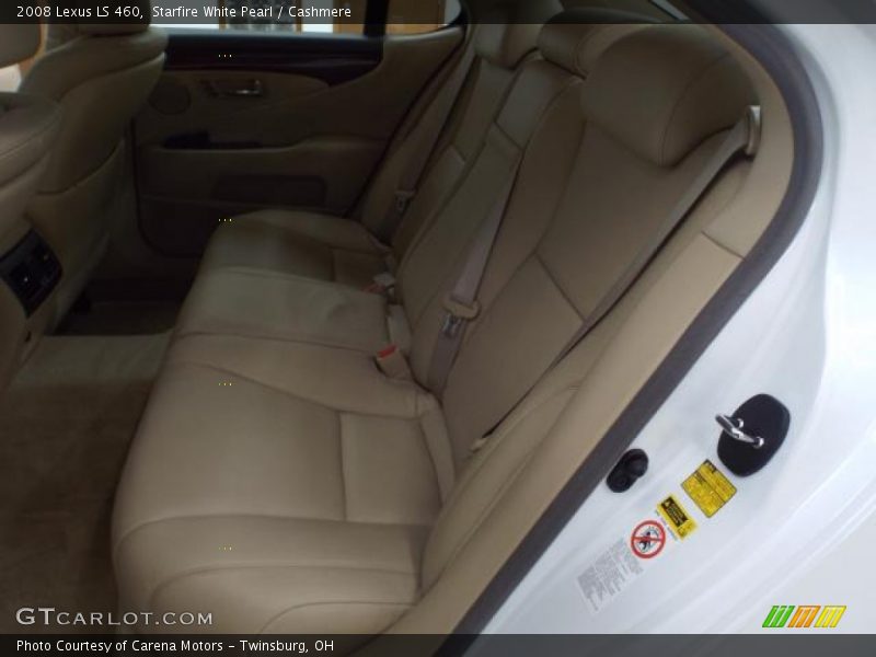 Starfire White Pearl / Cashmere 2008 Lexus LS 460