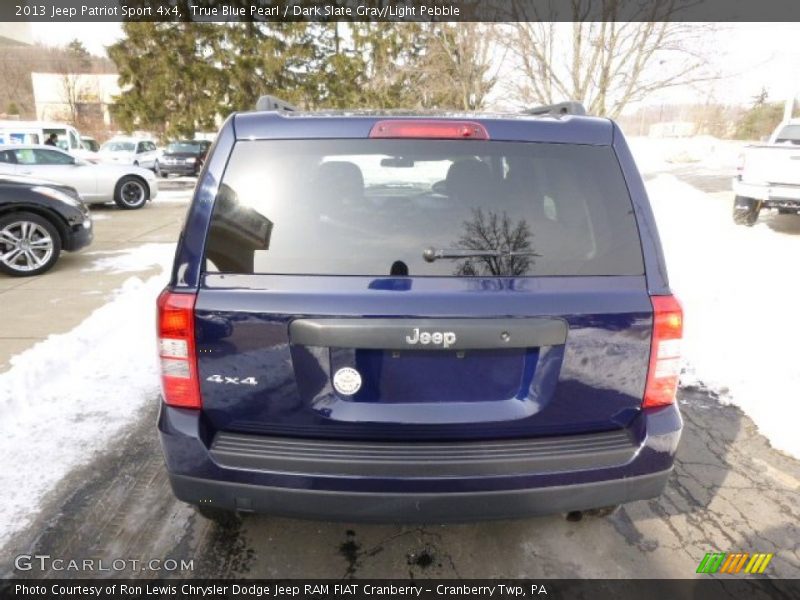 True Blue Pearl / Dark Slate Gray/Light Pebble 2013 Jeep Patriot Sport 4x4