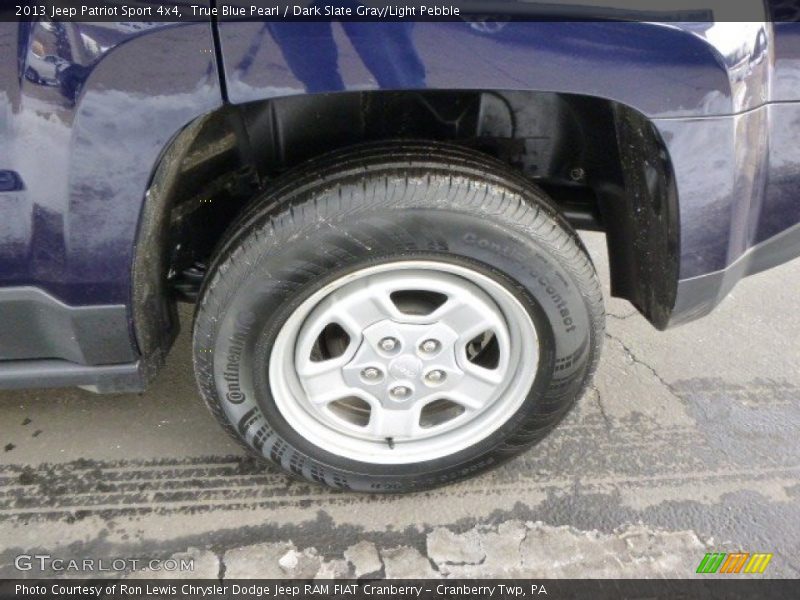 True Blue Pearl / Dark Slate Gray/Light Pebble 2013 Jeep Patriot Sport 4x4