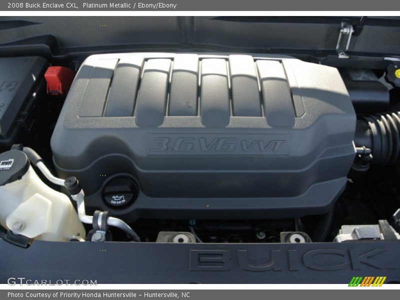 Platinum Metallic / Ebony/Ebony 2008 Buick Enclave CXL