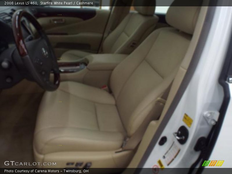 Starfire White Pearl / Cashmere 2008 Lexus LS 460
