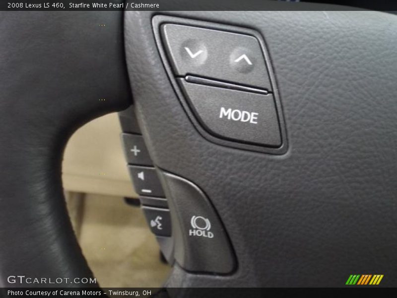 Starfire White Pearl / Cashmere 2008 Lexus LS 460