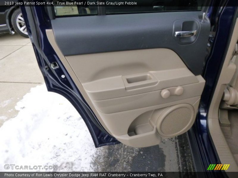 True Blue Pearl / Dark Slate Gray/Light Pebble 2013 Jeep Patriot Sport 4x4
