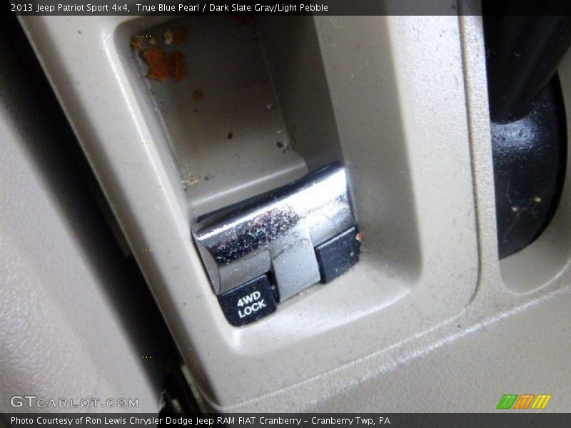 True Blue Pearl / Dark Slate Gray/Light Pebble 2013 Jeep Patriot Sport 4x4