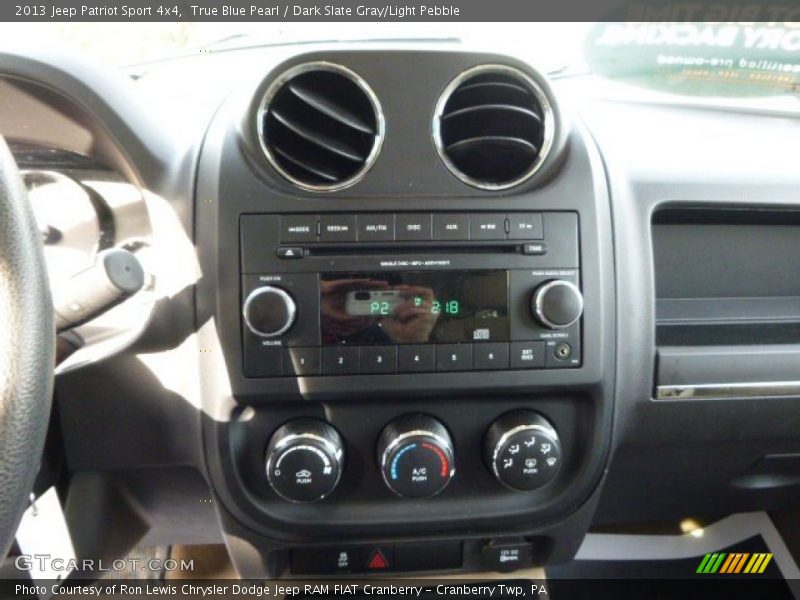 True Blue Pearl / Dark Slate Gray/Light Pebble 2013 Jeep Patriot Sport 4x4