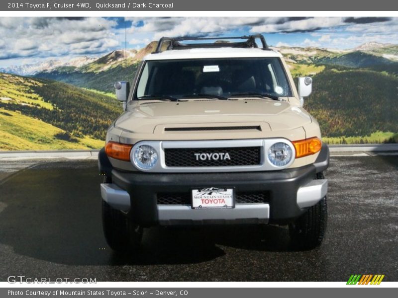 Quicksand / Dark Charcoal 2014 Toyota FJ Cruiser 4WD