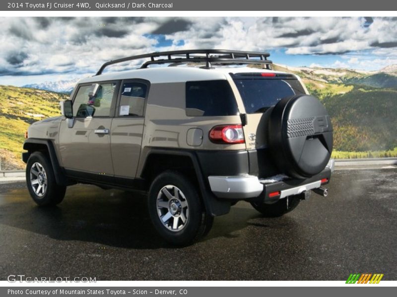 Quicksand / Dark Charcoal 2014 Toyota FJ Cruiser 4WD