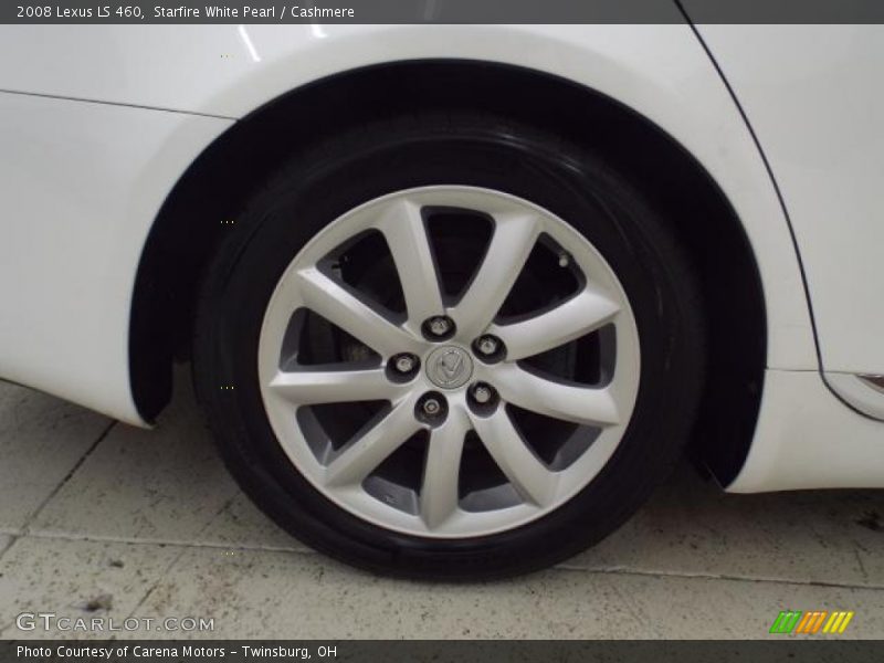 Starfire White Pearl / Cashmere 2008 Lexus LS 460