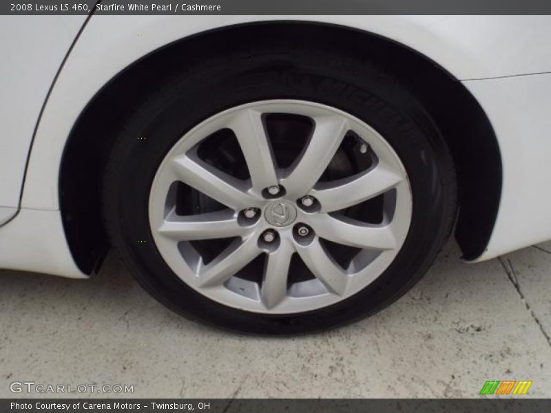 Starfire White Pearl / Cashmere 2008 Lexus LS 460