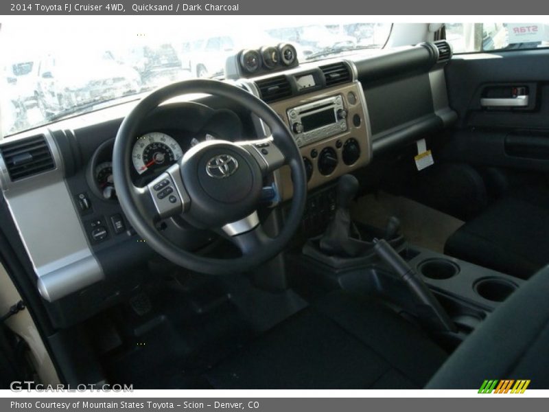 Quicksand / Dark Charcoal 2014 Toyota FJ Cruiser 4WD