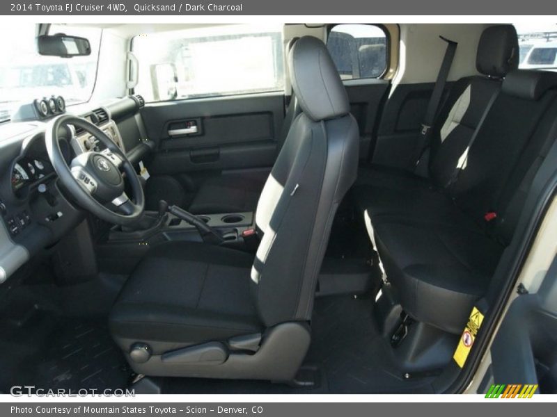 Quicksand / Dark Charcoal 2014 Toyota FJ Cruiser 4WD