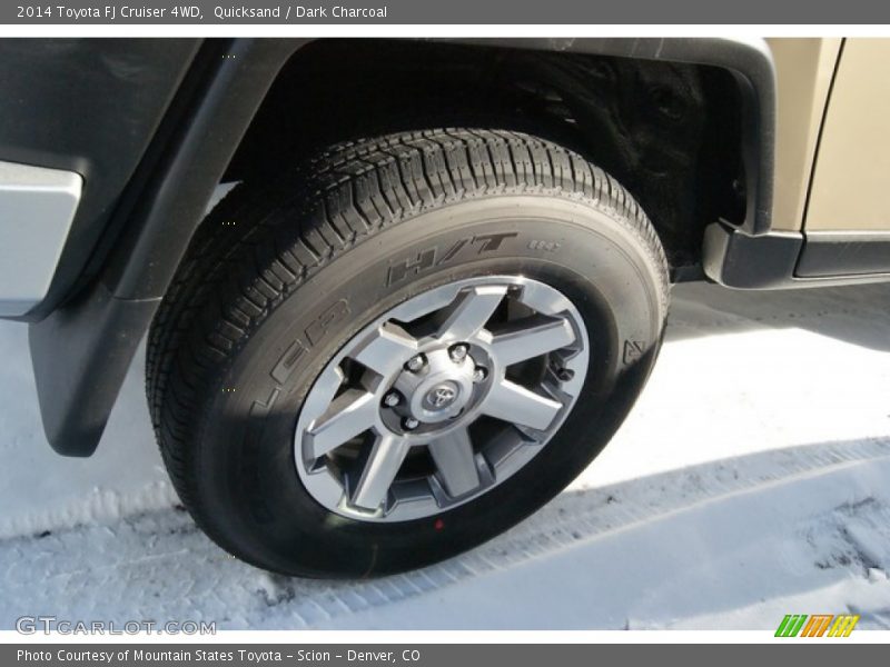 Quicksand / Dark Charcoal 2014 Toyota FJ Cruiser 4WD